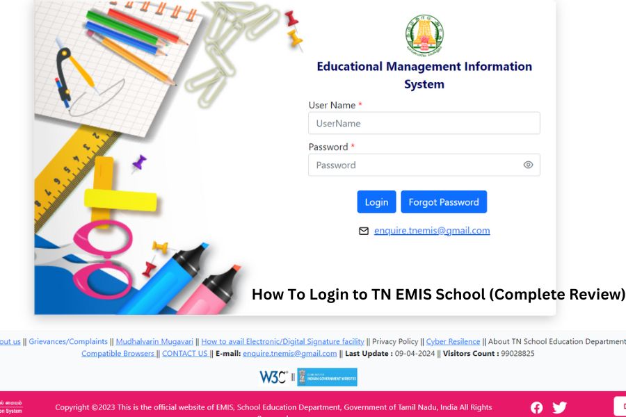 How To Login to TN EMIS School